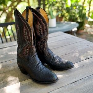 Sanders Panhandle Slim Elephant 9D Cowboy Boots